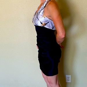 Formal camo dress